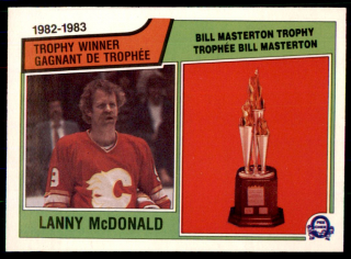 Hokejová karta Lanny McDonald O-Pee-Chee 1983-84 Trophy Winner č. 208