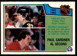 Hokejová karta Secord / Gardner O-Pee-Chee 1983-84 Goal Leader č. 219