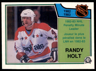 Hokejová karta Randy Holt O-Pee-Chee 1983-84 Penalty Leader č. 220