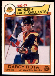 Hokejová karta Darcy Rota O-Pee-Chee 1983-84 Highlight č. 345