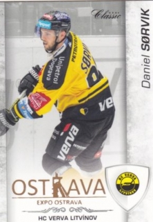 Hokejová karta Daniel Sorvik OFS 17/18 S.I. Expo Ostrava base 1 of 8