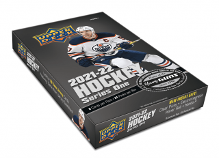 Box hokejových karet UD Series 1 2021-22 Hobby Box