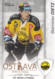 Hokejová karta Stanislav Dietz OFS 17/18 S.I. Expo Ostrava base 1 of 8