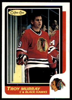 Hokejová karta Troy Murray O-Pee-Chee 1986-87 řadová č. 25