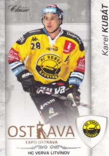 Hokejová karta Karel Kubát OFS 17/18 S.I. Expo Ostrava base 1 of 8