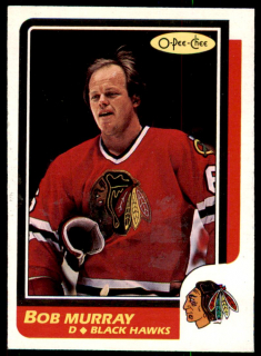 Hokejová karta Bob Murray O-Pee-Chee 1986-87 řadová č. 64
