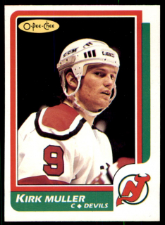 Hokejová karta Kirk Muller O-Pee-Chee 1986-87 řadová č. 94