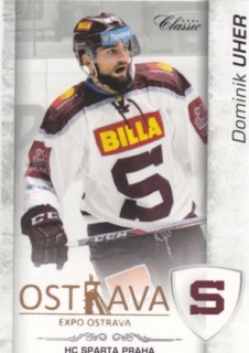 Hokejová karta Dominik Uher OFS 17/18 S.I. Expo Ostrava base 1 of 8