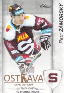 Hokejová karta Petr Zámorský OFS 17/18 S.I. Expo Ostrava base 1 of 8