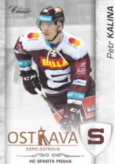 Hokejová karta Petr Kalina OFS 17/18 S.I. Expo Ostrava base 1 of 8