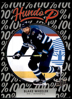Hokejová karta Blake Wheeler UD S1 2021-22 Hundo P č. HP-12