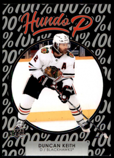 Hokejová karta Duncan Keith UD S1 2021-22 Hundo P č. HP-13