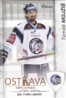 Hokejová karta Tomáš Mojžíš OFS 17/18 S.I. Expo Ostrava base 1of 8