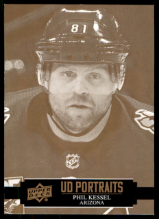 Hokejová karta Phil Kessel UD S1 2021-22 UD Portraits č. P-21