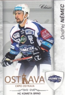 Hokejová karta Ondřej Němec OFS 17/18 S.I. Expo Ostrava base 1of 8