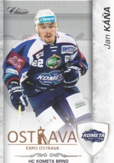 Hokejová karta Jan Káňa OFS 17/18 S.I. Expo Ostrava base 1of 8