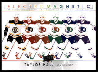 Hokejová karta Taylor Hall UD S1 2021-22 Electromagnetic č. EM-22