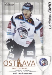 Hokejová karta Ladislav Šmíd OFS 17/18 S.I. Expo Ostrava base 1of 8