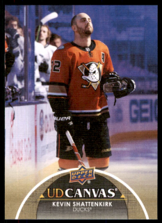 Hokejová karta Kevin Shattenkirk UD S1 2021-22 UD Canvas č. C3