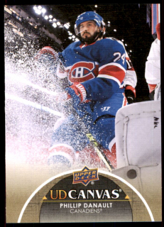 Hokejová karta Phillip Danault UD S1 2021-22 UD Canvas č. C43