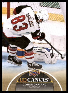 Hokejová karta Conor Garland UD S1 2021-22 UD Canvas č. C4