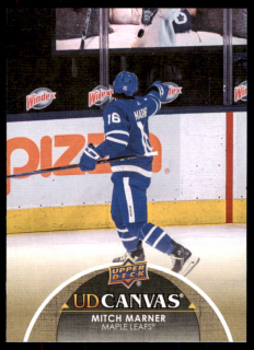 Hokejová karta Mitch Marner UD S1 2021-22 UD Canvas č. C76