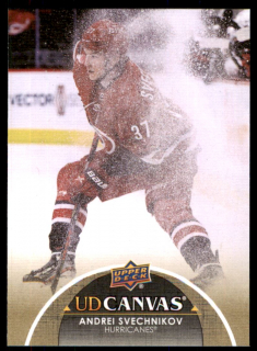 Hokejová karta Andrei Svechnikov UD S1 2021-22 UD Canvas č. C15