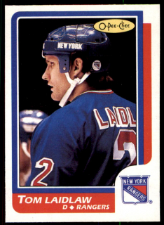 Hokejová karta Tom Laidlaw O-Pee-Chee 1986-87 řadová č. 147