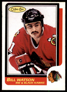 Hokejová karta Bill Watson O-Pee-Chee 1986-87 rookie č. 151