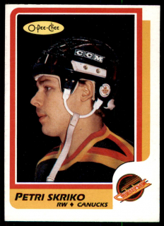 Hokejová karta Petri Skriko O-Pee-Chee 1986-87 řadová č. 252