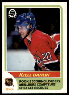 Hokejová karta Kjell Dahlin O-Pee-Chee 1986-87 Rookie Scoring č. 262