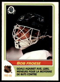 Hokejová karta Bob Froese O-Pee-Chee 1986-87 Goals Against č. 263