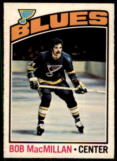 Hokejová karta Bob MacMillan O-Pee-Chee 1976-77 řadová č. 38