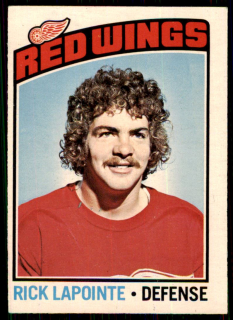 Hokejová karta Rick Lapointe O-Pee-Chee 1976-77 Rookie č. 48