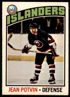 Hokejová karta Jean Potvin O-Pee-Chee 1976-77 řadová č. 93