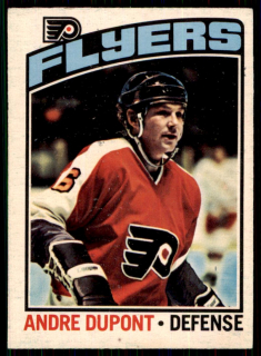 Hokejová karta Andre Dupont O-Pee-Chee 1976-77 řadová č. 131