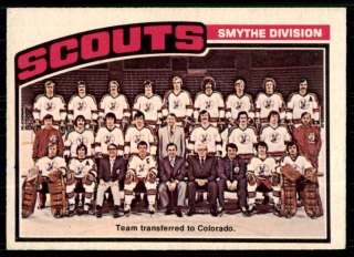 Hokejová karta Colorado Rockies O-Pee-Chee 1976-77 řadová č. 138