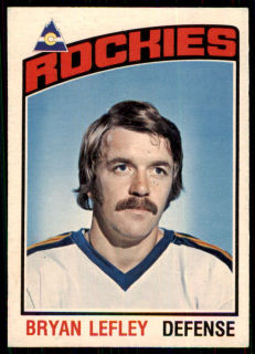 Hokejová karta Bryan Lefley O-Pee-Chee 1976-77 řadová č. 159