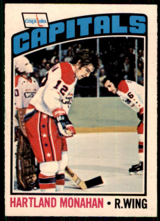 Hokejová karta Hartland Monahan O-Pee-Chee 1976-77 Rookie č. 203