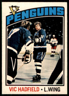 Hokejová karta Vic Hadfield O-Pee-Chee 1976-77 řadová č. 226