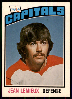 Hokejová karta Jean Lemieux O-Pee-Chee 1976-77 řadová č. 272