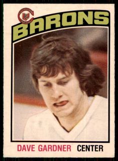 Hokejová karta Dave Gardner O-Pee-Chee 1976-77 řadová č. 274