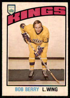 Hokejová karta Bob Berry O-Pee-Chee 1976-77 řadová č. 300