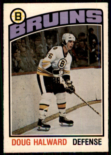 Hokejová karta Doug Halward O-Pee-Chee 1976-77 Rookie č. 306