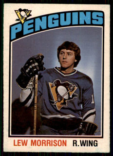 Hokejová karta Lew Morrison O-Pee-Chee 1976-77 řadová č. 307