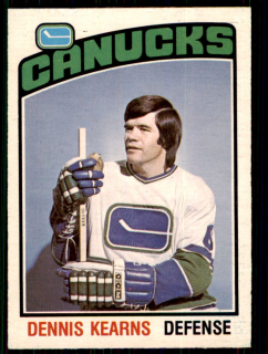 Hokejová karta Dennis Kearns O-Pee-Chee 1976-77 řadová č. 338