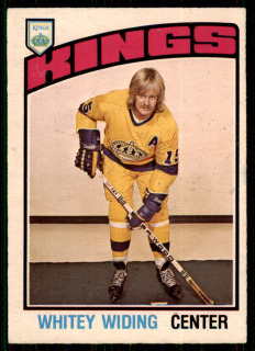 Hokejová karta Whitey Widing O-Pee-Chee 1976-77 řadová č. 354