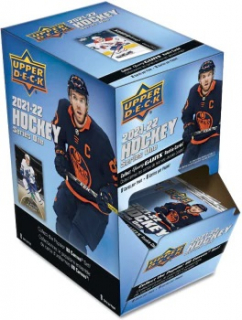 Box hokejových karet UD Series 1 2021-22 Gravity Feed Box