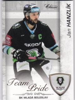 Hokejová karta Jan Hanzlík OFS 17/18 S.I. Team Pride 
