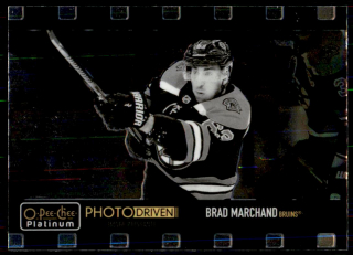 Hokejová karta Brad Marchand OPC Platinum 2020-21 Photo Driven č. PD-6